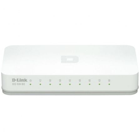 Switch D-Link GO-SW-8E 8 Puertos/ RJ-45 10/100 | TecnoSoft art dlk go sw 8e 1
