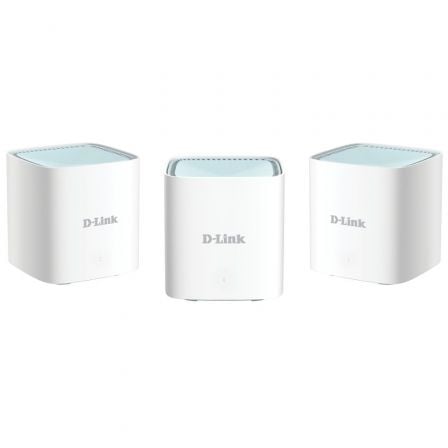 Sistema Mesh D-Link Mesh EAGLE PRO AI 1500Mbps/ 2.4GHz 5GHz/ Pack de 3 | TecnoSoft art dlk mesh eagle pro m15 3 1