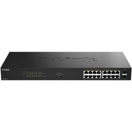 Switch D-Link DGS-1018P/E 18 Puertos/ RJ-45 Gigabit 10/100/1000 PoE/ SFP | TecnoSoft art dlk switch20dgs 1018p20e 1
