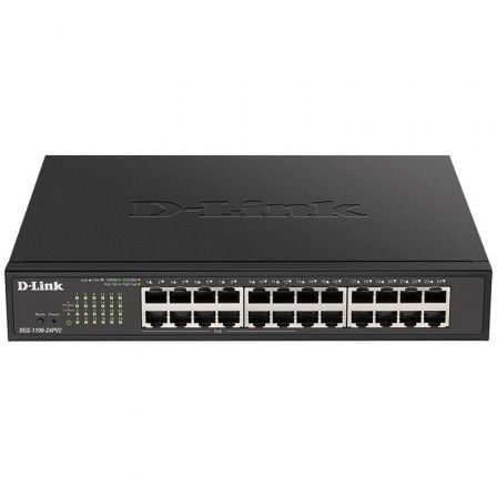 Switch Gestionable D-Link DGS-1100-24PV2 24 Puertos/ RJ-45 Gigabit 10/100/1000 PoE | TecnoSoft art dlk switch20dgs 1100 24pv220e 1