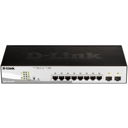 Switch D-Link DGS-1210-10P 10 Puertos/ RJ-45 Gigabit 10/100/1000 PoE/ SFP | TecnoSoft art dlk switch20dgs 1210 10p20e 1