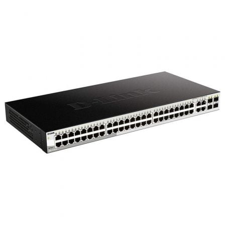 Switch D-Link DGS-1210-52 Smart+ 52 Puertos/ RJ-45 10/100/1000/ SFP | TecnoSoft art dlk switch20dgs 1210 5220e 1