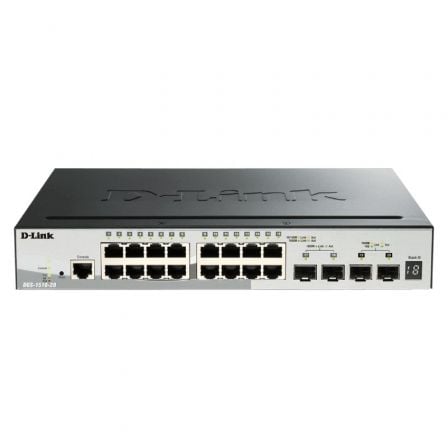 Switch D-Link DGS-1510-20 20 Puertos/ Gigabit 10/100/1000/ SFP | TecnoSoft art dlk switch20dgs 1510 2020e 1