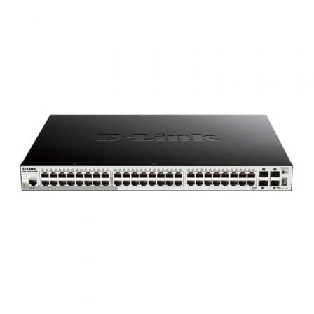 Switch D-Link Smart DGS-1510-52XMP 52 Puertos/ RJ-45 10/100/1000 PoE/ SFP | TecnoSoft art dlk switch20dgs 1510 52xmp20e 1