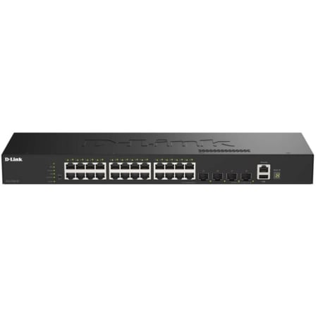 Switch Gestionable D-Link DGS-1530-28/E 24 Puertos/ RJ-45 10/100/1000/ SFP | TecnoSoft art dlk switch20dgs 1530 2820e 1