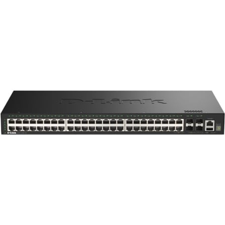 Switch Gestionable D-Link DGS-1530-52/E 48 Puertos/ RJ-45 10Gbps/ SFP/ PoE | TecnoSoft art dlk switch20dgs 1530 5220e 1