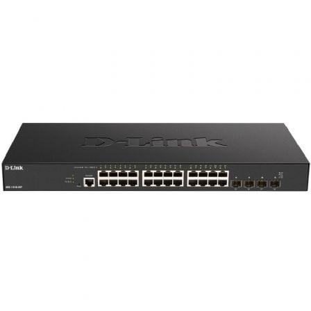 Switch Gestionable D-Link DXS-1210-28T 28 Puertos/ RJ-45 10/100/1000/ SFP | TecnoSoft art dlk switch20dxs 1210 28t 1
