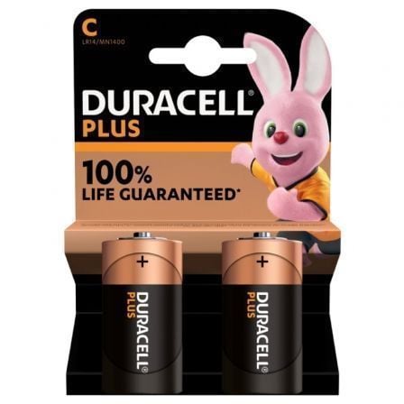 Pack de 2 Pilas C Duracell LR14/ 1.5V/ Alcalinas | TecnoSoft art drc pila20lr14202u 1