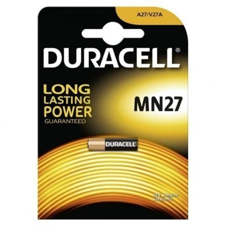 Pila A27 Duracell MN27/ 12V/ Alcalinas | TecnoSoft art drc pila20mn27 1