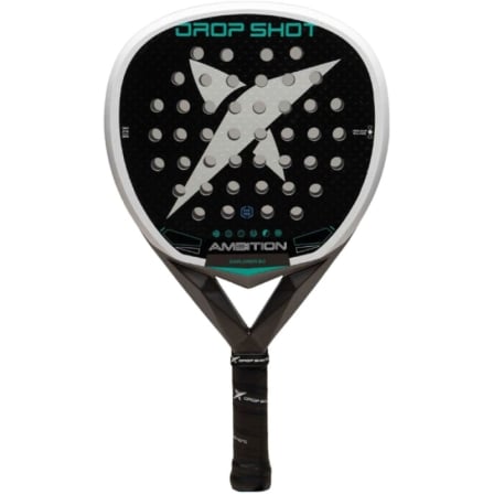Pala de Pádel Drop Shot Explorer 9.0 2026/ Negra y Blanca | TecnoSoft art drsh pala20pad20exp209202620bk 1