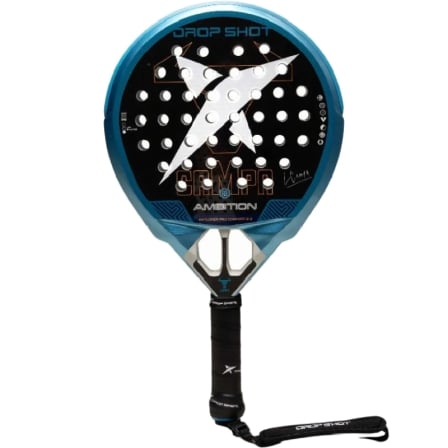 Pala de Pádel Drop Shot Explorer Pro Confort 2.0 2026 (Lucas Campagnolo)/ Azul y Negra | TecnoSoft art drsh pala20pad20exp20p20cf20220bl 1