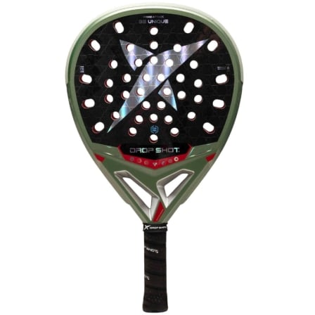 Pala de Pádel Drop Shot Prime Attack (Jon Sanz)/ Verde y Negra | TecnoSoft art drsh pala20pad20prime20atk2026 1