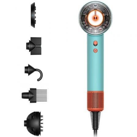 Secador Dyson Supersonic Nural/ 1600W/ Iónico/ Azul | TecnoSoft art dys pae sec20sups20nural20bl 1