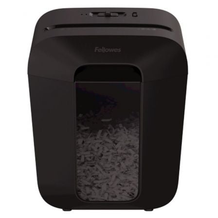 Destructora Fellowes LX45/ Corte en Partículas de 4 x 37mm/ Negra | TecnoSoft art fell destructora20lx45 1