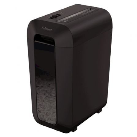 Destructora Fellowes LX65/ Corte en Partículas de 4 x 40mm/ Negra | TecnoSoft art fell destructora20lx65 1