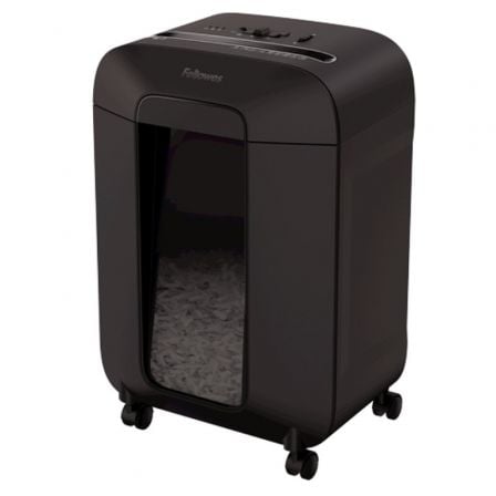 Destructora Fellowes LX85/ Corte en Partículas de 4 x 40mm/ Negra | TecnoSoft art fell destructora20lx85 1