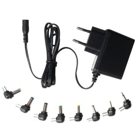 Cargador de CA/CC Fonestar AD-520F/ 10W/ 8 Conectores/ Voltaje 5V | TecnoSoft art fone car20ad 520f 1