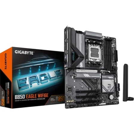 Placa Base Gigabyte B850 EAGLE WIFI6E Socket AM5/ DDR5/ PCIe 5.0 | TecnoSoft art gig pb20b85020eagle20wifi6e 1