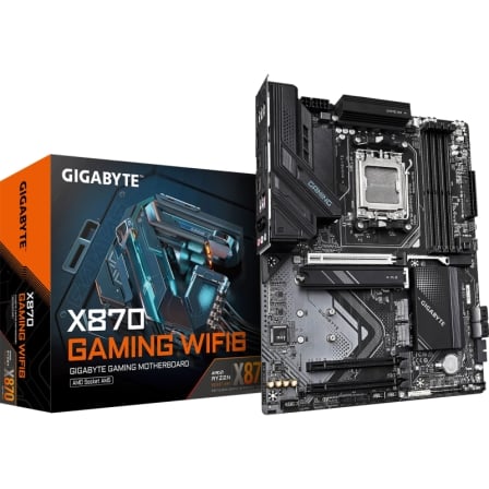 Placa Base Gigabyte X870 GAMING WIFI6 Socket AM5/ DDR5/ PCIe 5.0 | TecnoSoft art gig pb20x87020gaming20wf6 1
