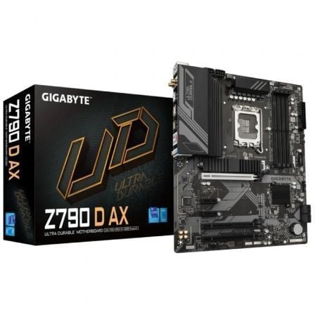 Placa Base Gigabyte Z790 D AX Socket 1700/ DDR5/ PCIe 4.0 | TecnoSoft art gig pb20z79020d20ax 1