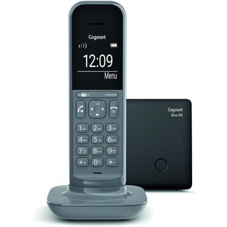 Teléfono Inalámbrico Gigaset CL390/ Gris | TecnoSoft art giga tel20cl39020gy 1