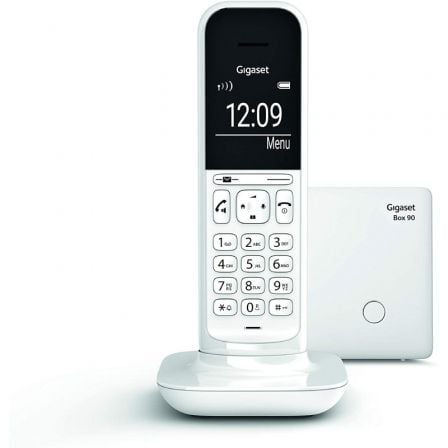 Teléfono Inalámbrico Gigaset CL390/ Blanco | TecnoSoft art giga tel20cl39020wh 1