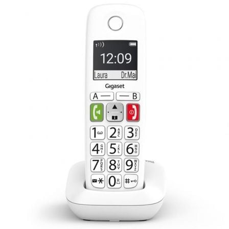 Teléfono Inalámbrico Gigaset E290/ Blanco | TecnoSoft art giga tel20e29020wh 1