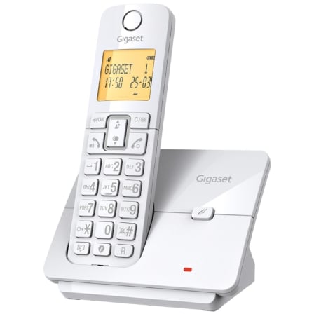 Teléfono Inalámbrico Gigaset Essential 300/ Blanco | TecnoSoft art giga tel20essential2030020wh 1