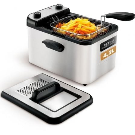 Freidora Grunkel Maxi Fry Pro/ 3000W/ Capacidad 4.2L | TecnoSoft art grk pae fre20maxifrypro 1
