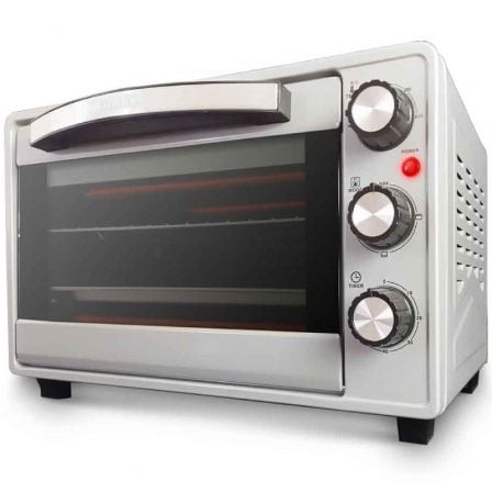 Horno de Sobremesa Grunkel HR-23SILVER/ 1600W/ Capacidad 23L/ Plata | TecnoSoft art grk pae horno20hr 23silver 1