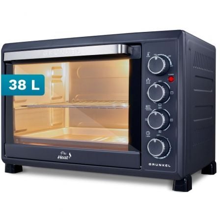 Horno de Sobremesa Grunkel HR-38PRO/ 2000W/ Capacidad 38L/ Negro | TecnoSoft art grk pae horno20hr 38pro 1