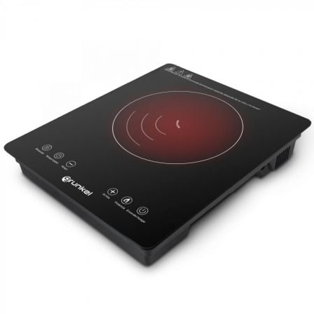 Placa de Inducción Grunkel PIN-2000/ 1 placa de 180mm/ 2000W | TecnoSoft art grk pae vitro20pin 2000 1