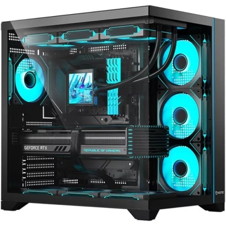 Caja Gaming Semitorre Hiditec H3 Pro | TecnoSoft art hid caja20h320pro20bk 1