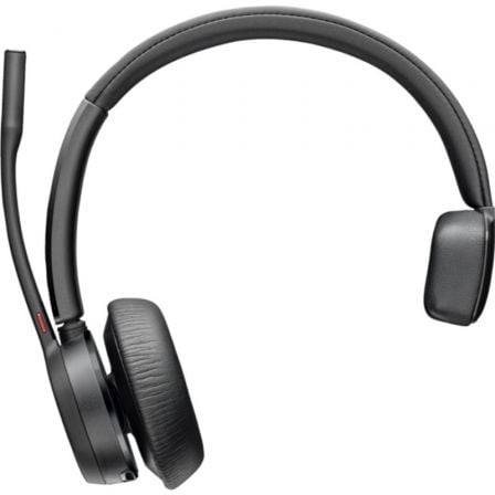 Auricular Inalámbrico Poly Voyager 4310 + Adaptador BT700 + Base de Carga/ con Micrófono/ Bluetooth/ Negro | TecnoSoft art hp pol 77y92aa 1