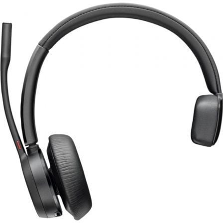 Auricular Inalámbrico Poly Voyager 4310 para Microsoft Teams + Adaptador BT700/ con Micrófono/ Bluetooth/ Negro | TecnoSoft art hp pol2077y95aa 1
