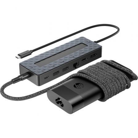 Pack Docking USB Tipo-C y Cargador Universal para Portátil HP 9H0H9AA | TecnoSoft art hpap kit 9h0h9aa 1