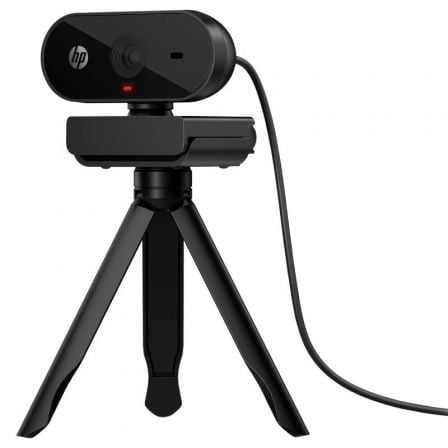Webcam HP 325 FHD/ Enfoque Automático/ 1920 x 1080 Full HD | TecnoSoft art hpap webcam2032520fhd20bk 1