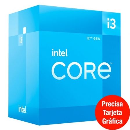 Procesador Intel Core i3-12100F 3.30GHz Socket 1700 | TecnoSoft art itl i32012100f203203ghz 1