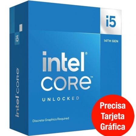 Procesador Intel Core i5-14600KF 3.50GHz Socket 1700 | TecnoSoft art itl i52014600kf203205ghz 1