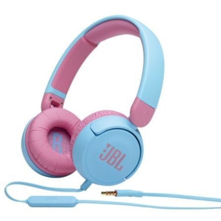 Auriculares Infantiles JBL JR310/ con Micrófono/ Jack 3.5/ Azules y Rosas | TecnoSoft art jbl aur20jr31020bl20pk 1