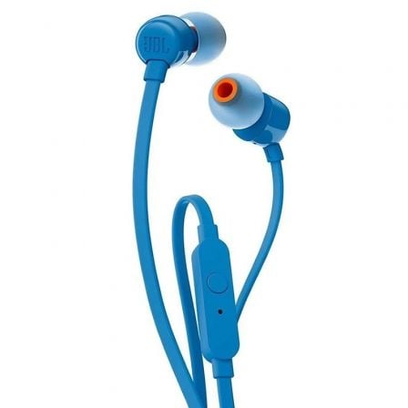 Auriculares Intrauditivos JBL Tune 110/ con Micrófono/ Jack 3.5/ Azules | TecnoSoft art jbl aur20t110blu 1