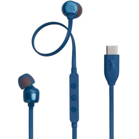Auriculares Intrauditivos JBL Tune 310C/ con Micrófono/ Azules | TecnoSoft art jbl aur20tune20310c20bl 1