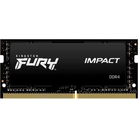 Memoria RAM Kingston FURY Impact 8GB/ DDR4/ 3200MHz/ 1.2V/ CL20/ SODIMM | TecnoSoft art kin 8gb20fury20kf432s20ib208 1