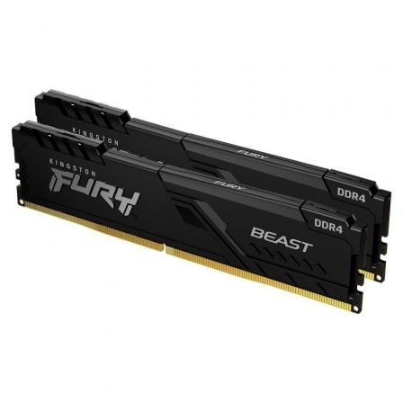Memoria RAM Kingston FURY Beast 2 x 16GB/ DDR4/ 3600MHz/ 1.35V/ CL18/ DIMM | TecnoSoft art kin fb20kf436c18bbk22032 1