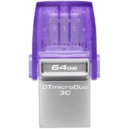 Pendrive 64GB Kingston DataTraveler microDuo 3C USB 3.2 | TecnoSoft art kin jetflash20dtduo3c2064gb 1
