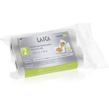 Bolsa para envasar al vacío Laica VT3508/ 20 x 600cm | TecnoSoft art lai pae env bolsa vt3508 1