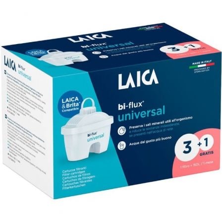 Filtros 3+1 BI-FLUX Laica Slim F4T Universal | TecnoSoft art lai pae filt20slim20f4t 1