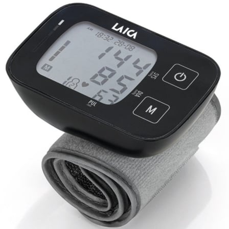 Tensiómetro de Muñeca Laica BM1007L Negro | TecnoSoft art lai pae ten20bm1007l 1