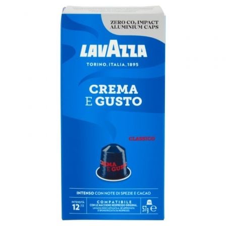 Cápsula Lavazza Crema e Gusto Clásico para cafeteras Nespresso/ Caja de 10 | TecnoSoft art lav cafe20crema20gus20clas2010c 1