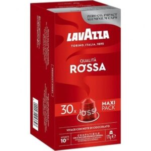 Cápsula Lavazza Qualitá Rossa para cafeteras Nespresso/ Caja de 30 | TecnoSoft art lav cafe20qualita20rossa2030c 1